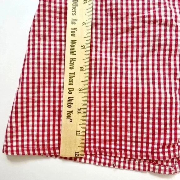 Vintage Bon Bebe Ladybug Gingham Baby Girl Sleeveless Top - Picture 7 of 10